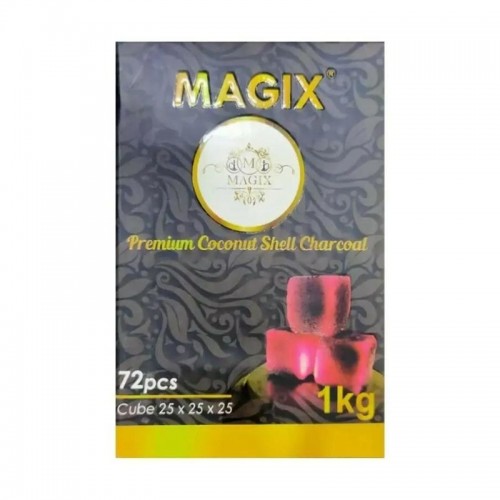 MAGIX COCONUT CHARCOAL 1 KG CUBES